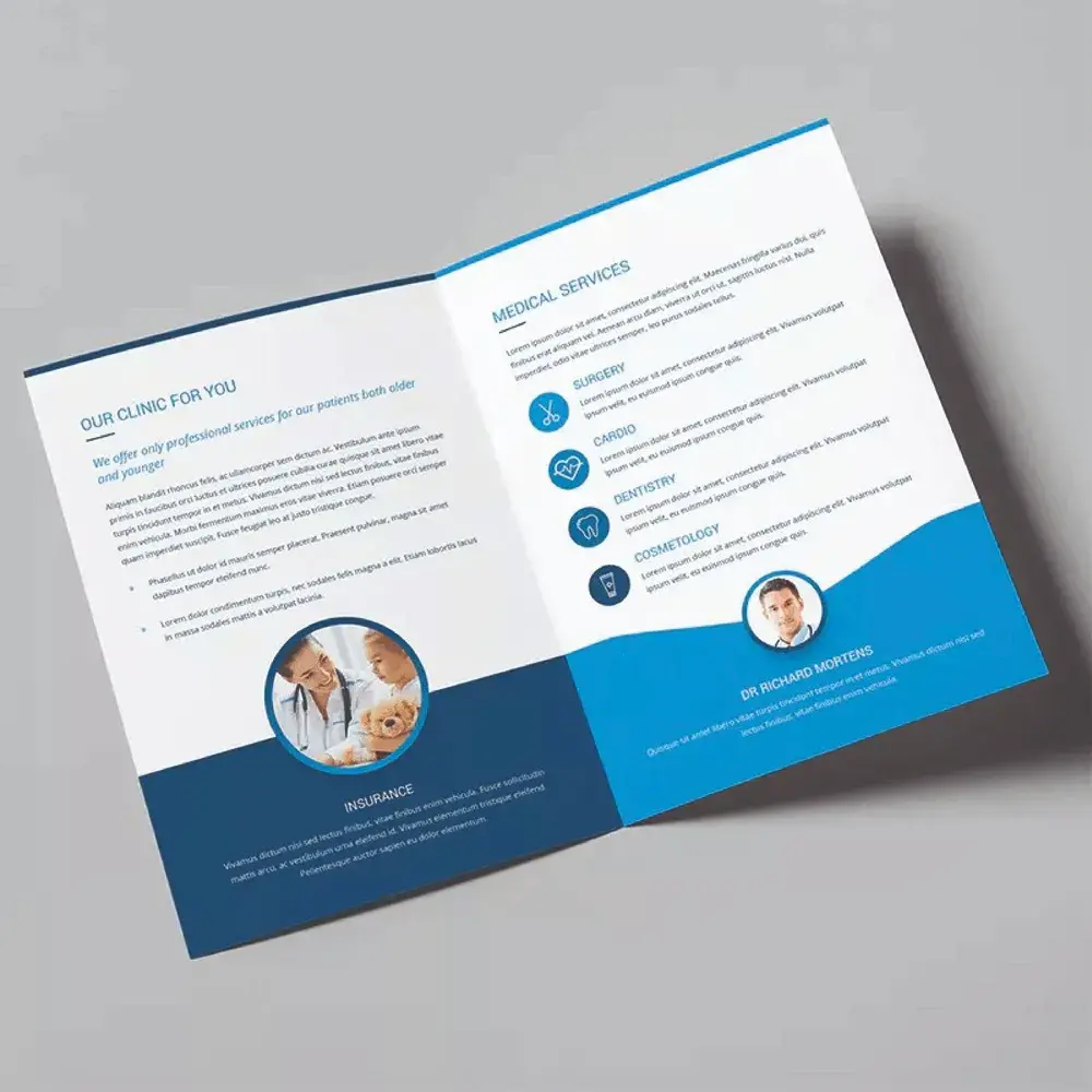 Folleto Díptico 1 Folleto Díptico (Bi-Fold) - Imagen 1