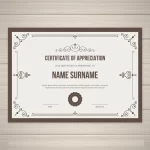 Certificado con Marcos Decorativos - Imagen 2